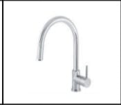 CANVEY LITCHEN SINK MIXER WITHPULL OUT SHOWER CP